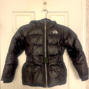 Girls The North Face winter jacket size xs (6)